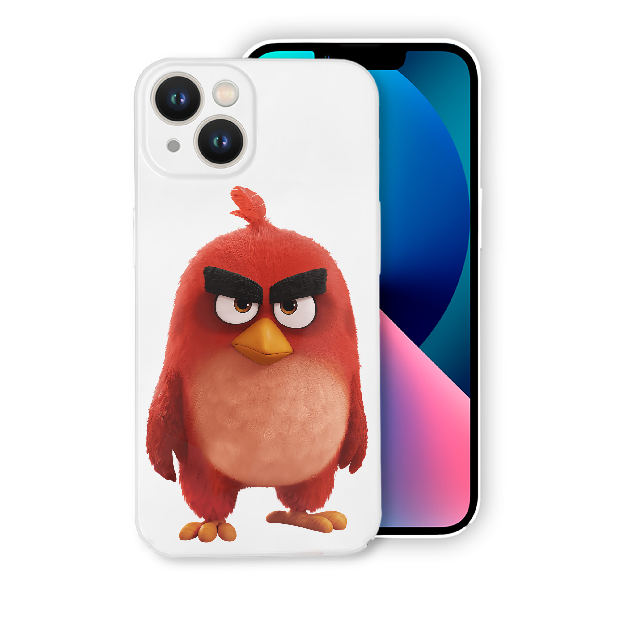 （画像用） Angry Birds アングリーバード 【iPhone 14シリーズ対応】ハードケース